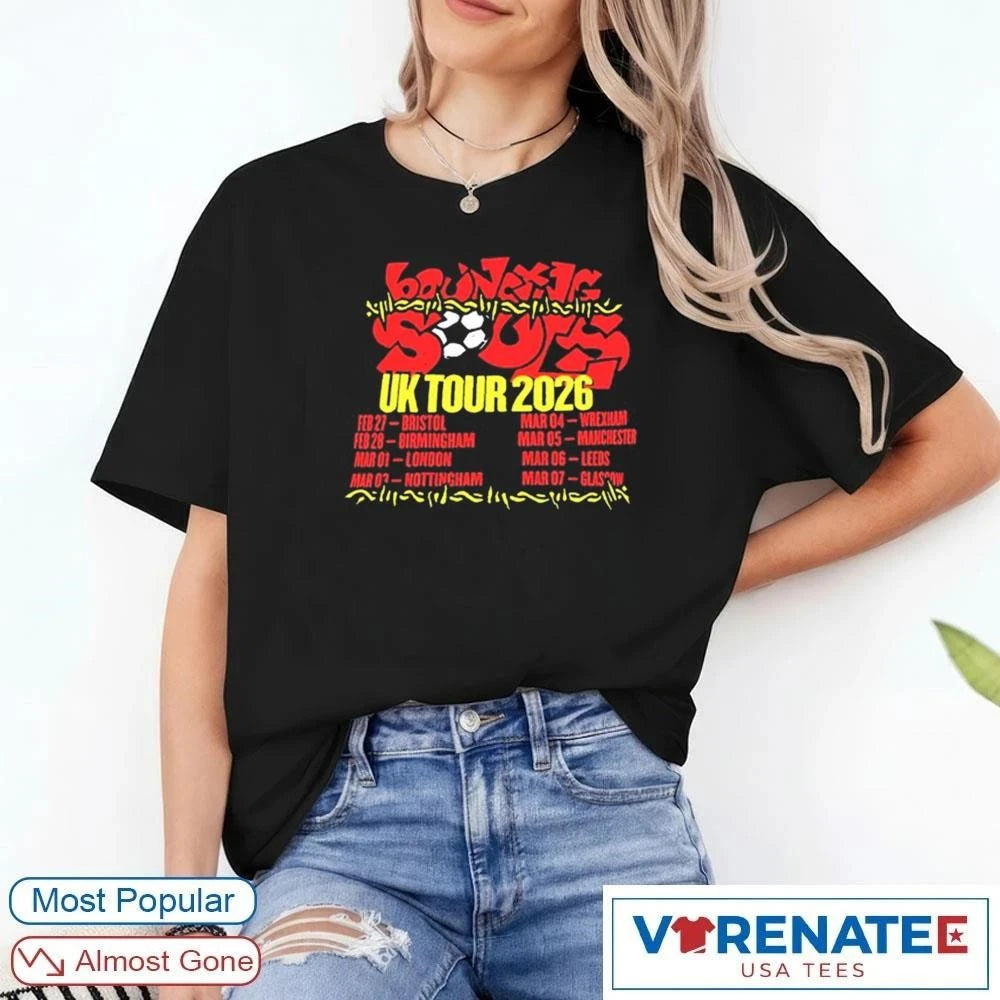 Official The Bouncing Souls Tour 2026 The Aquabats T-shirt