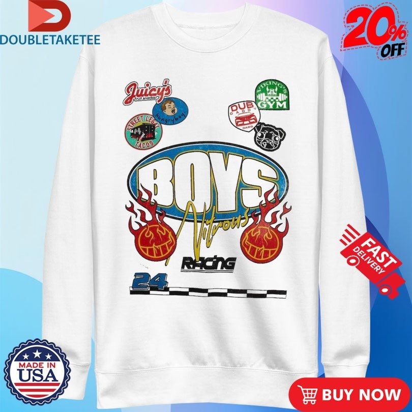 Official The Boys Nitrous Patches Shirts