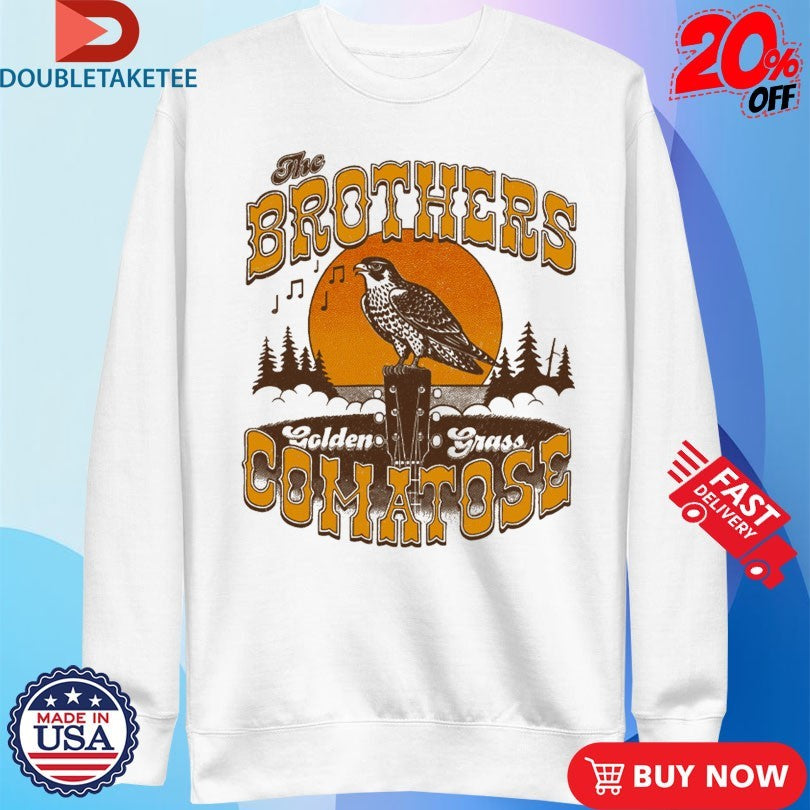 Official The Brothers Comatose Golden Grass Album Shirts