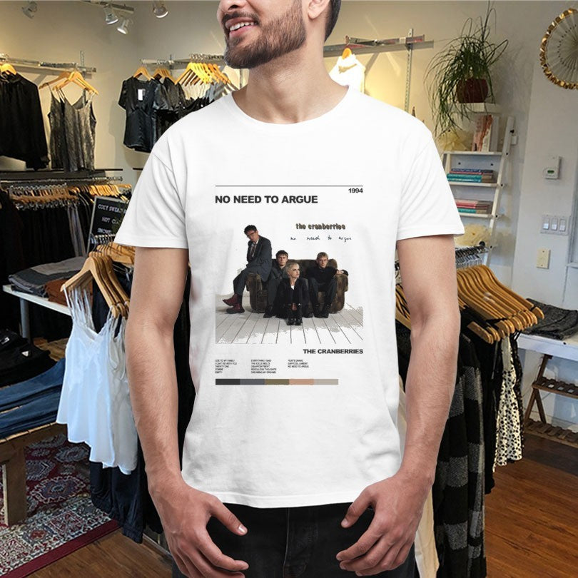 Official The Cranberries No Need To Argue 1994 Photo Shirts