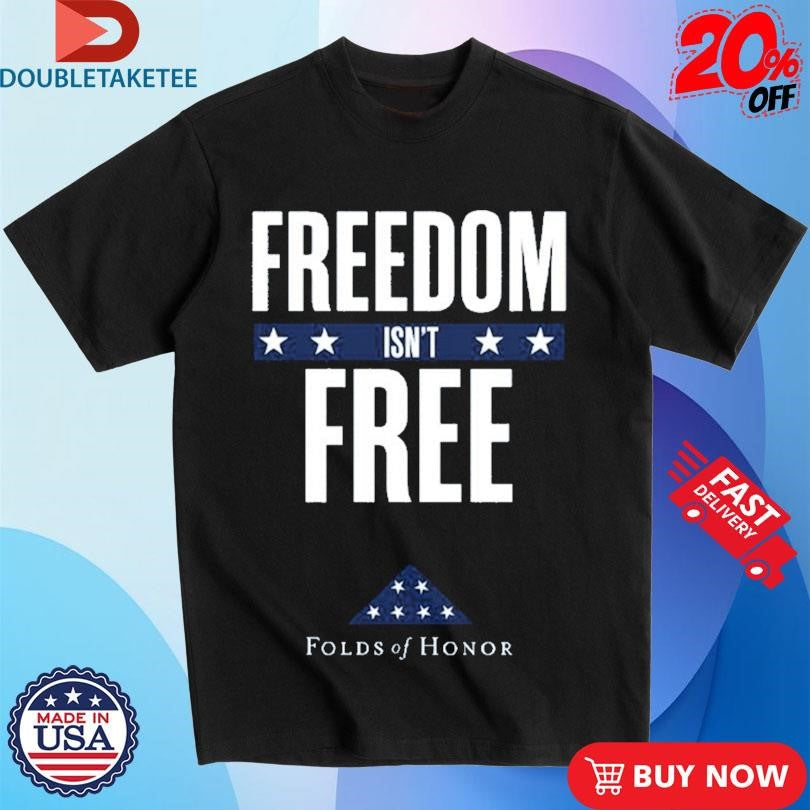 Official The Dan Bongino Show Freedom Isn’t Free Folds Of Honor Shirts