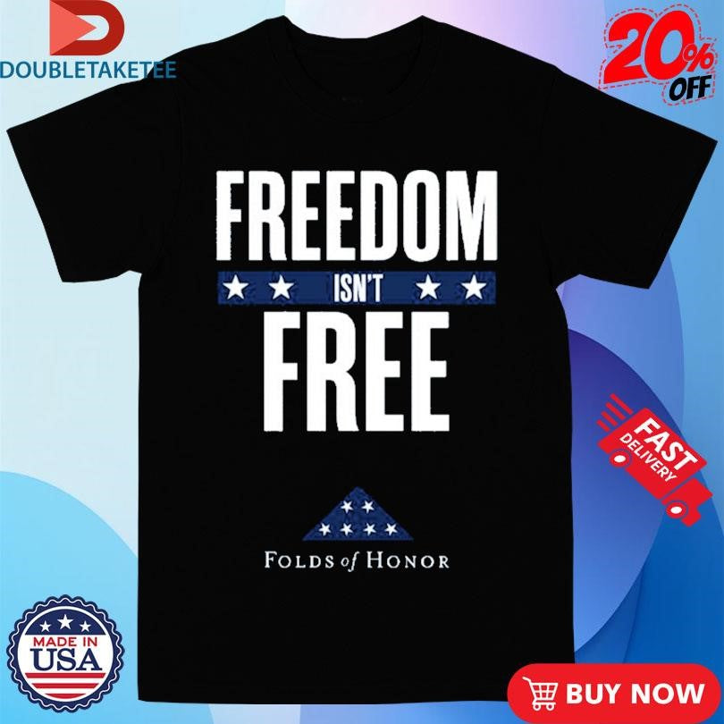 Official The Dan Bongino Show Freedom Isn’t Free Folds Of Honor Shirts