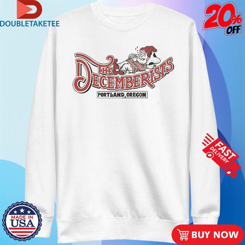 Official The Decemberists Portland Oregon Gnome Mushroom Sleep Shirts