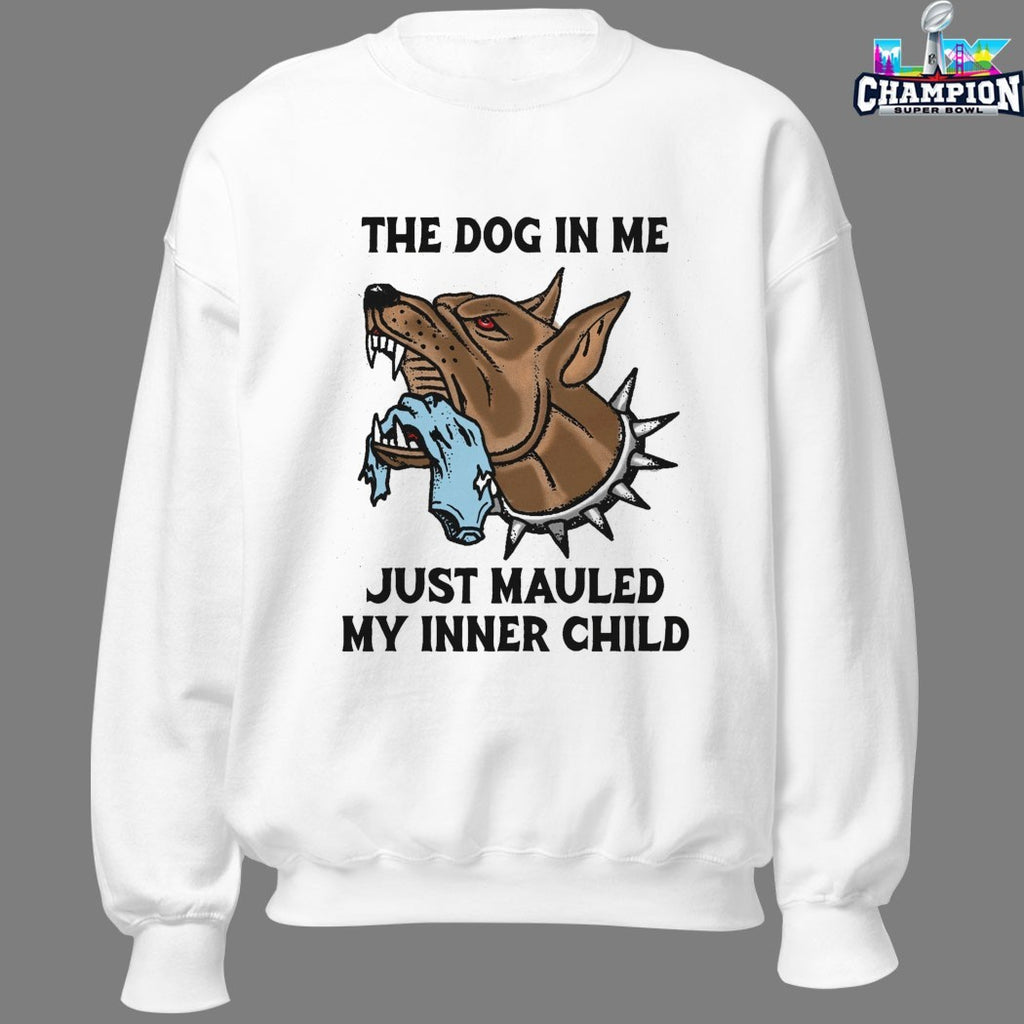 Official The Dog In Me Just Mauled My Inner Child T-shirts