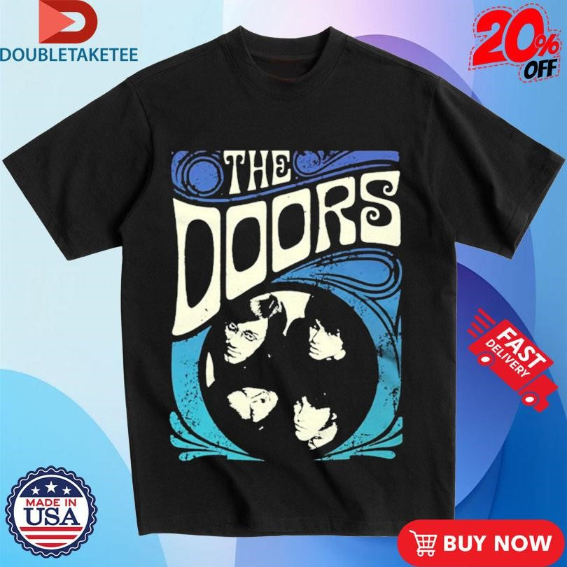 Official The Doors 2025 Blue Shirts
