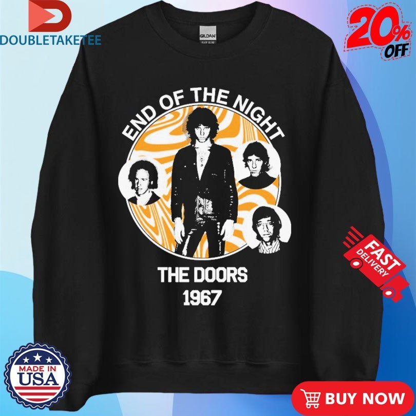 Official The Doors End Of The Night 1967 Shirts