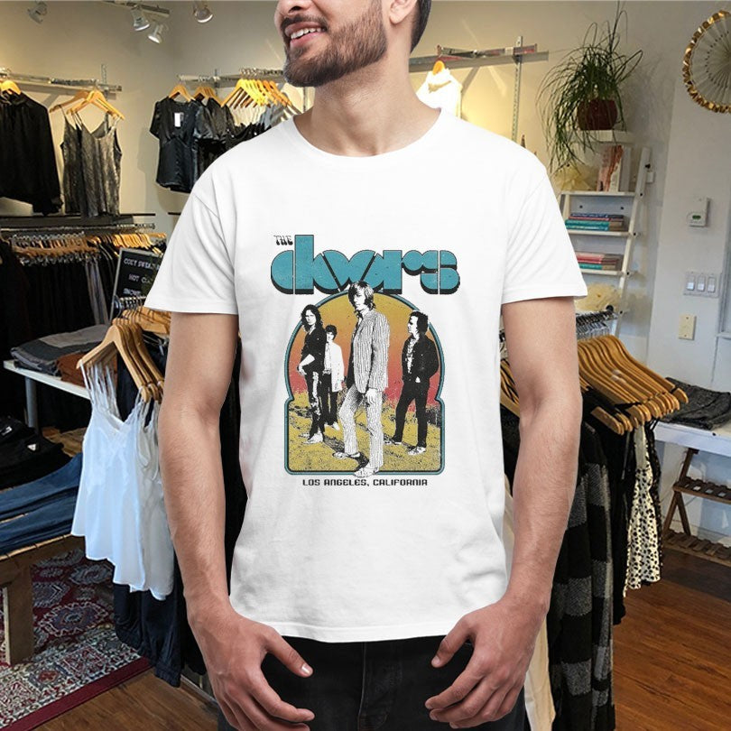Official The Doors Los Angeles California Summer Canyon Shirts