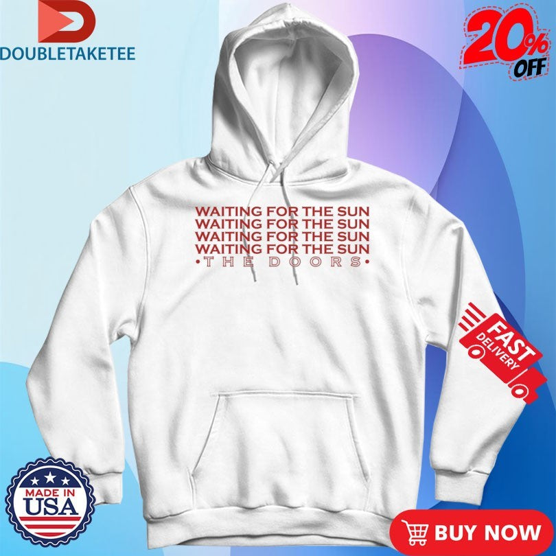 Official The Doors Waiting For The Sun Cascading Shirts