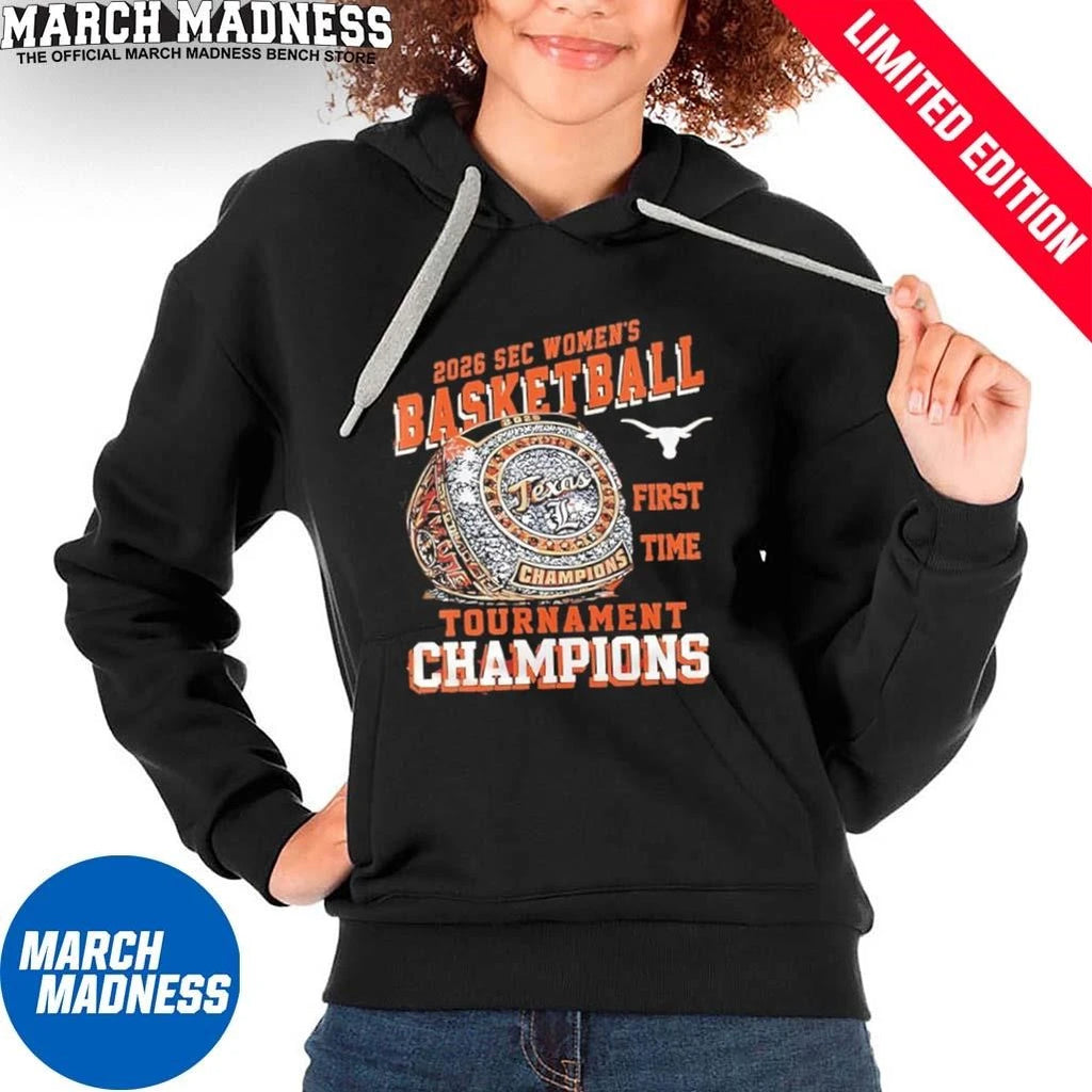 Official The First Time Texas Longhorns SEC Women’s basketball Tournament Champions shirt