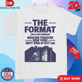 Official The Format Beacon Theatre New York Sept 30th Oct 1st Shirts