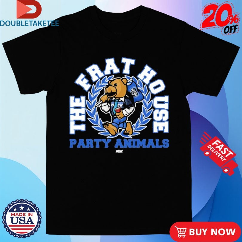 Official The Frat House Party Animals AEW Shirts