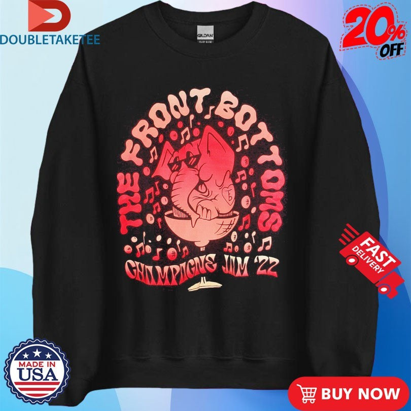 Official The Front Bottoms Champagne Jam ’22 Elephant Shirts
