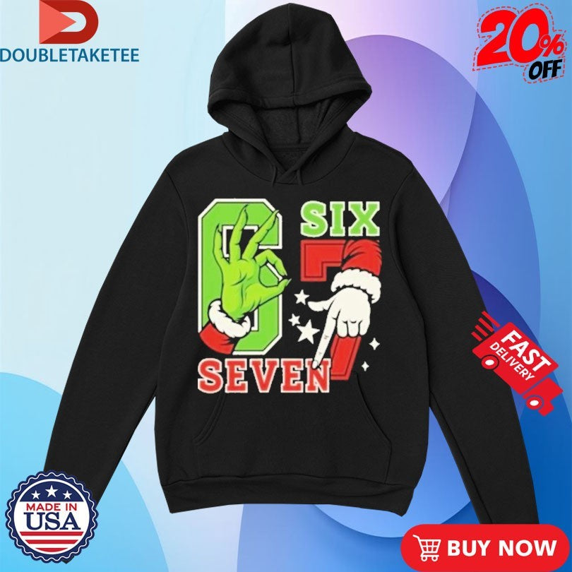 Official The Grinch Santa 67 Christmas Hands Shirts