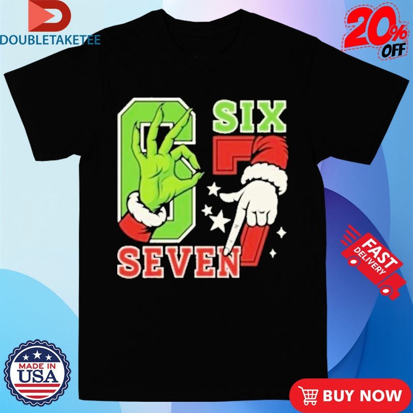 Official The Grinch Santa 67 Christmas Hands Shirts