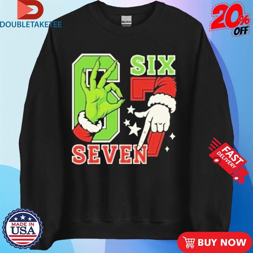 Official The Grinch Santa 67 Christmas Hands Shirts