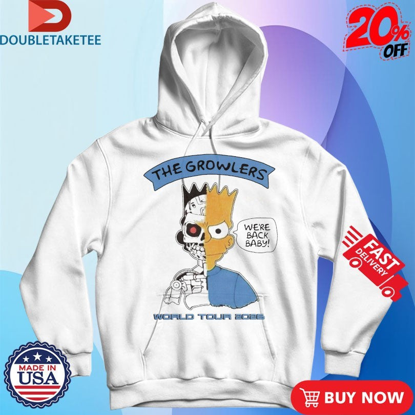Official The Growlers We’re Back, Baby World Tour 2026 Shirts