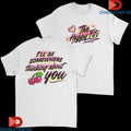 Official The Happy Fits I’ll Be Somewhere Thinking About You Airbrush V-Day Heart Shirts