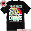 Official The Hawaii Rainbow Warriors 2025 Sheraton Hawaii Bowl Champions will take place on December 24, 2025 Mascot Shirt