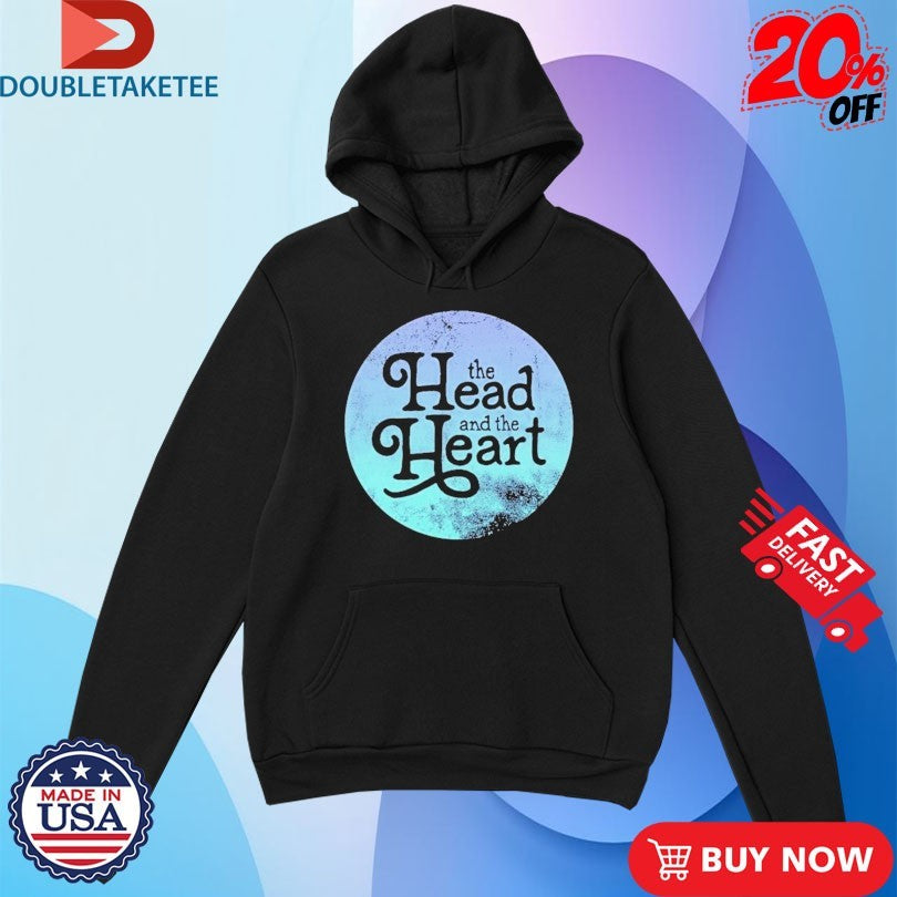 Official The Head And The Heart Periwinkle Gradient Shirts