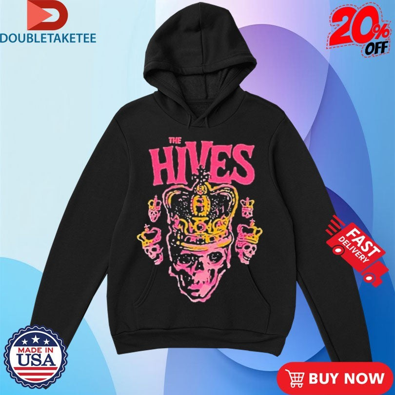 Official The Hives North American Tour 2025 Skulls Shirts