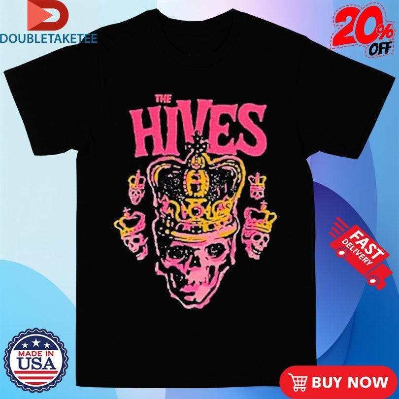 Official The Hives North American Tour 2025 Skulls Shirts