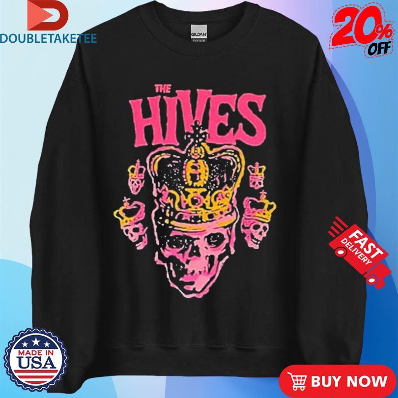 Official The Hives North American Tour 2025 Skulls Shirts