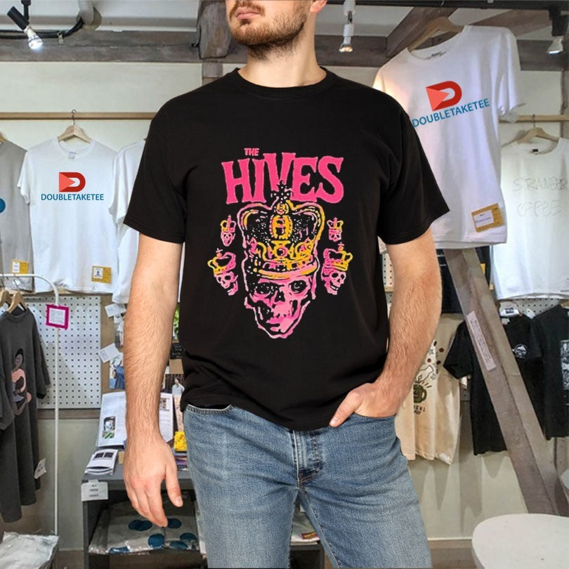 Official The Hives North American Tour 2025 Skulls Shirts