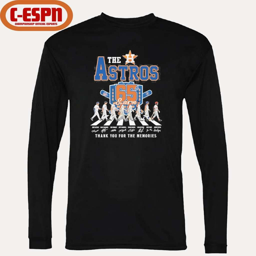 Official The Houston Astros Abbey Road 65th Season 1962-2026 Shirt