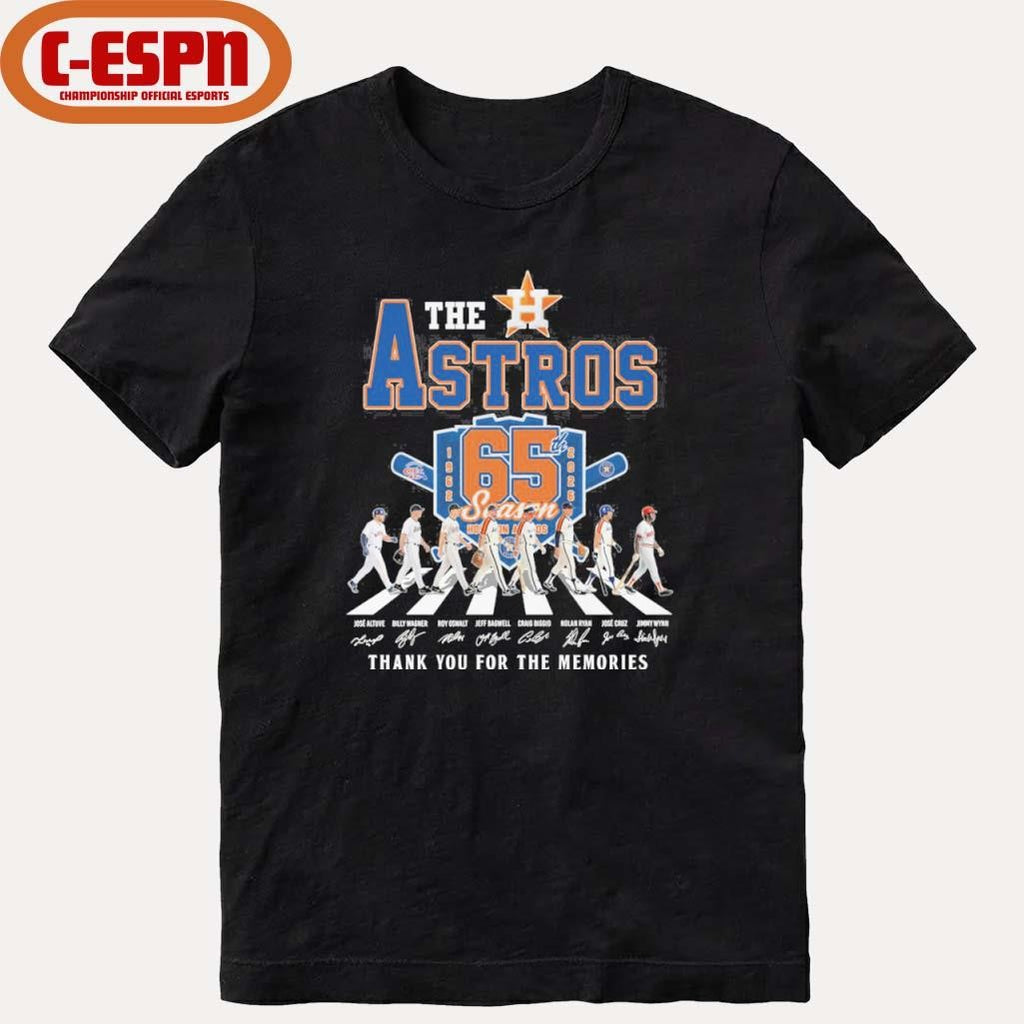 Official The Houston Astros Abbey Road 65th Season 1962-2026 Shirt