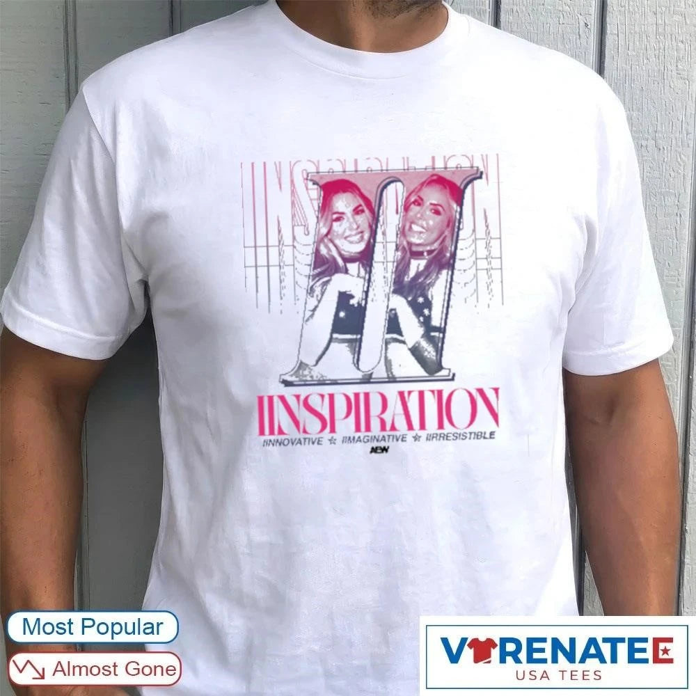 Official The IInspiration – Iinnovative Iimaginative Iirresistible AEW T-Shirt