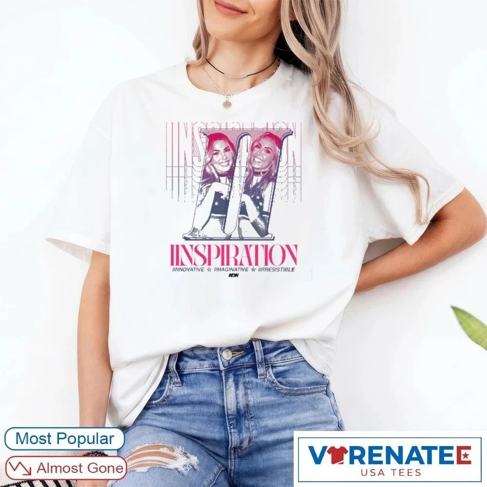 Official The IInspiration – Iinnovative Iimaginative Iirresistible AEW T-Shirt