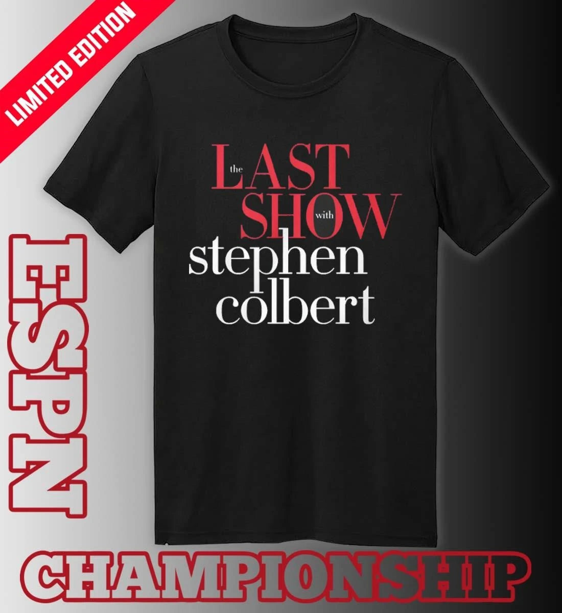Official The Last Show With Stephen Colbert 2026 Shirt