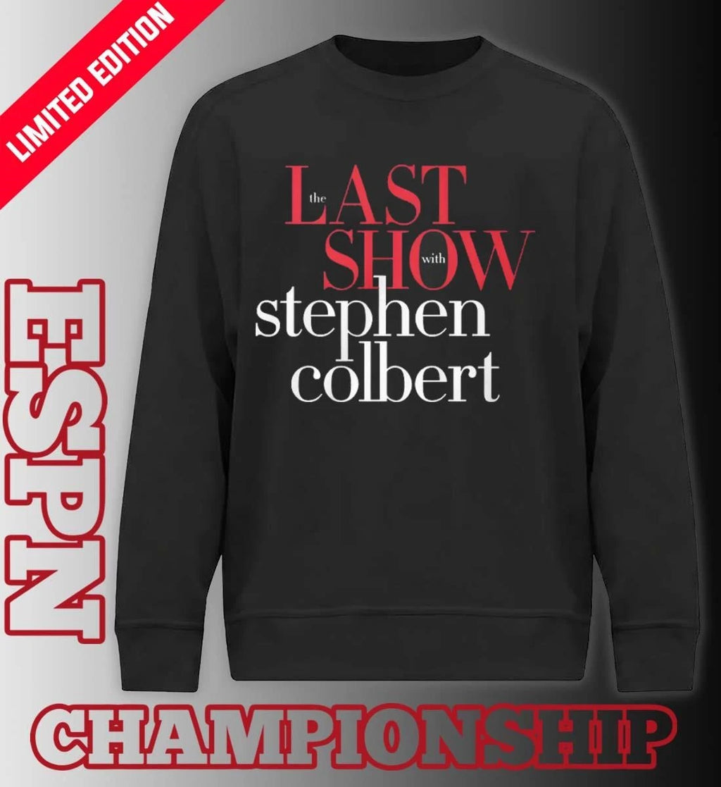 Official The Last Show With Stephen Colbert 2026 Shirt