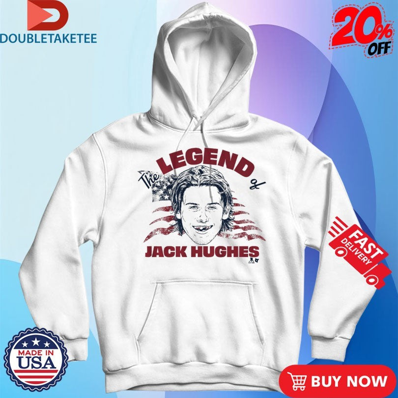 Official The Legend Of Jack Hughes USA Hockey Team Shirts