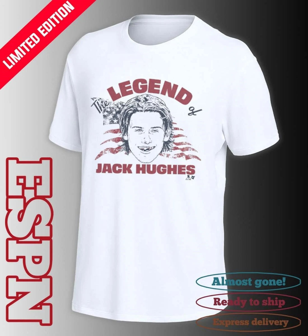 Official The Legend of Jack Hughes 2026 Shirt