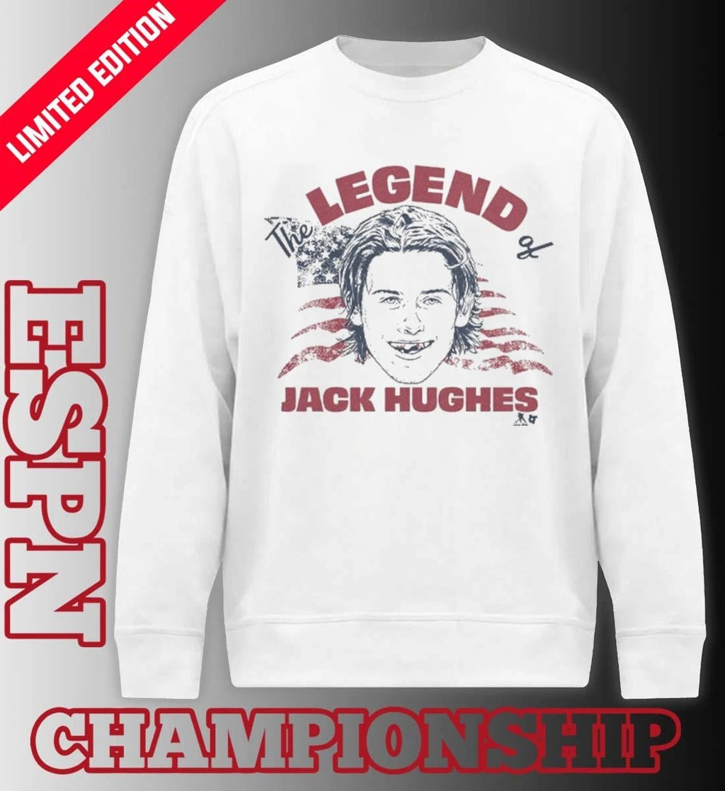 Official The Legend of Jack Hughes 2026 Shirt