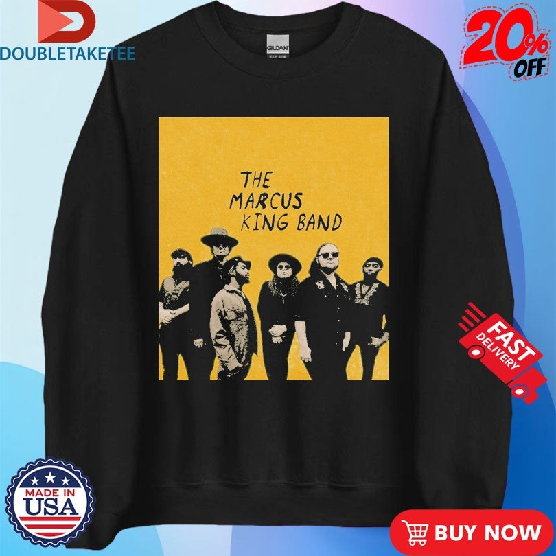 Official The Marcus King Band American Tour Photo Shirts