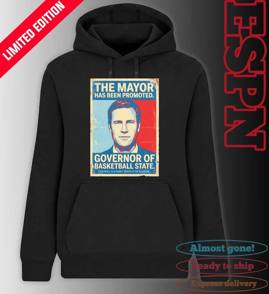 Official The Mayor has been promoted Governor of basketball state Nebraska Cornhuskers shirt