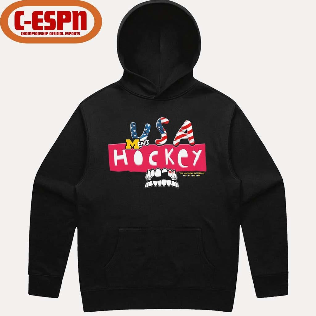 Official The Michigan Difference USA Hockey Shirt
