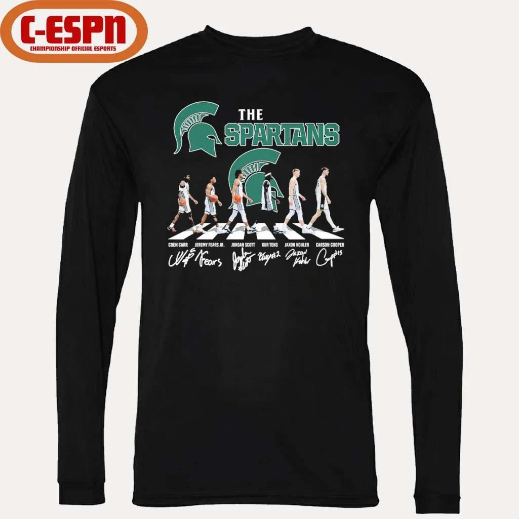 Official The Michigan State Men’s Basketball Abbey Road Shirt