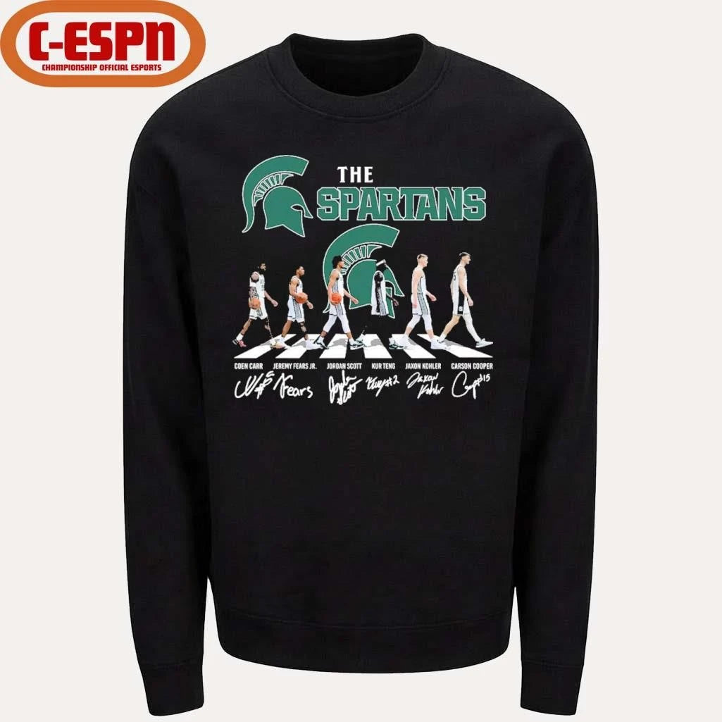 Official The Michigan State Men’s Basketball Abbey Road Shirt