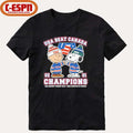 Official The Peanuts Fisbump USA Beat Canada Hockey Champions Shirt