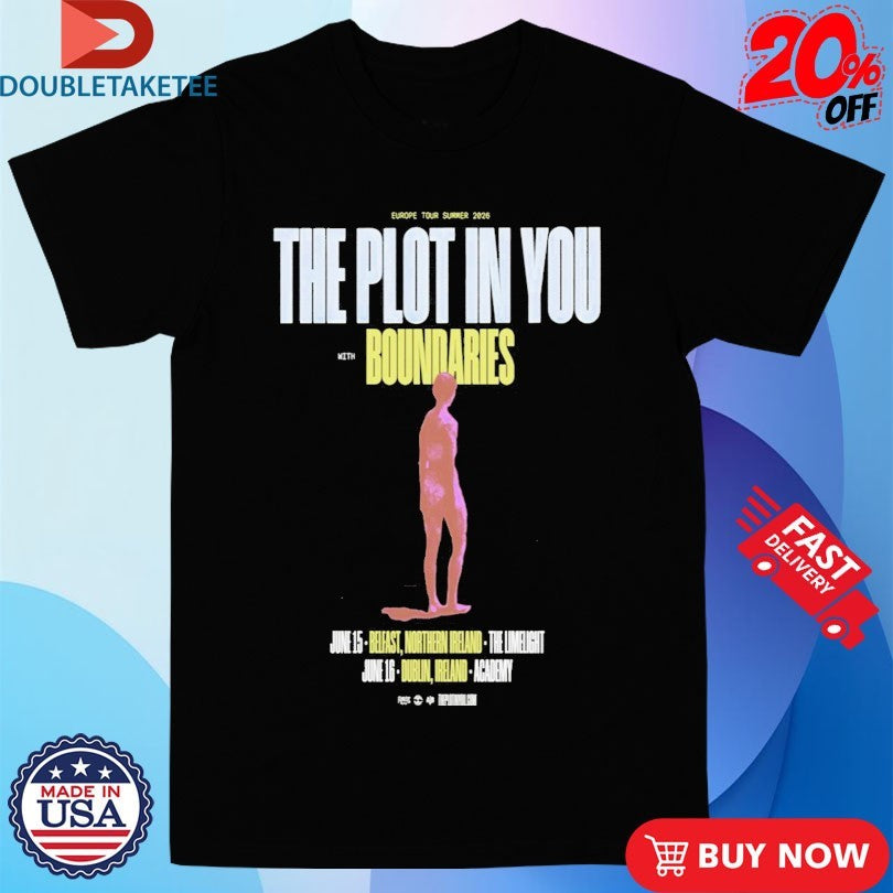 Official The Plot In You The Limelight Belfast June 15 2026 Tour Shirts