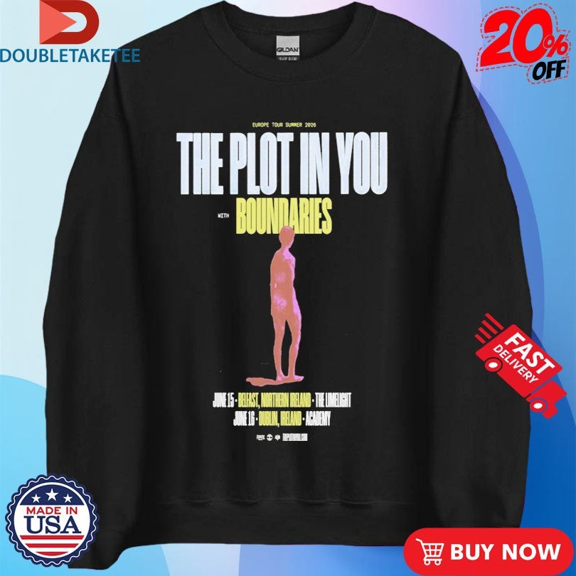Official The Plot In You The Limelight Belfast June 15 2026 Tour Shirts