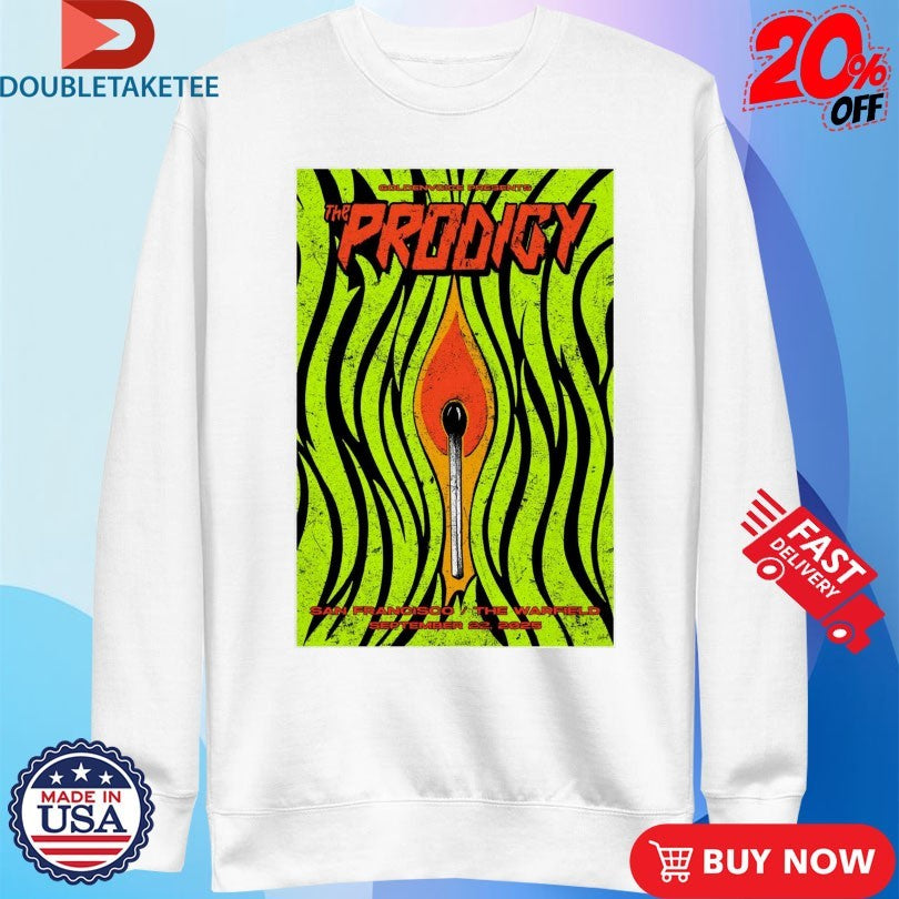 Official The Prodigy Sept 22 2025 San Francisco T-Shirt