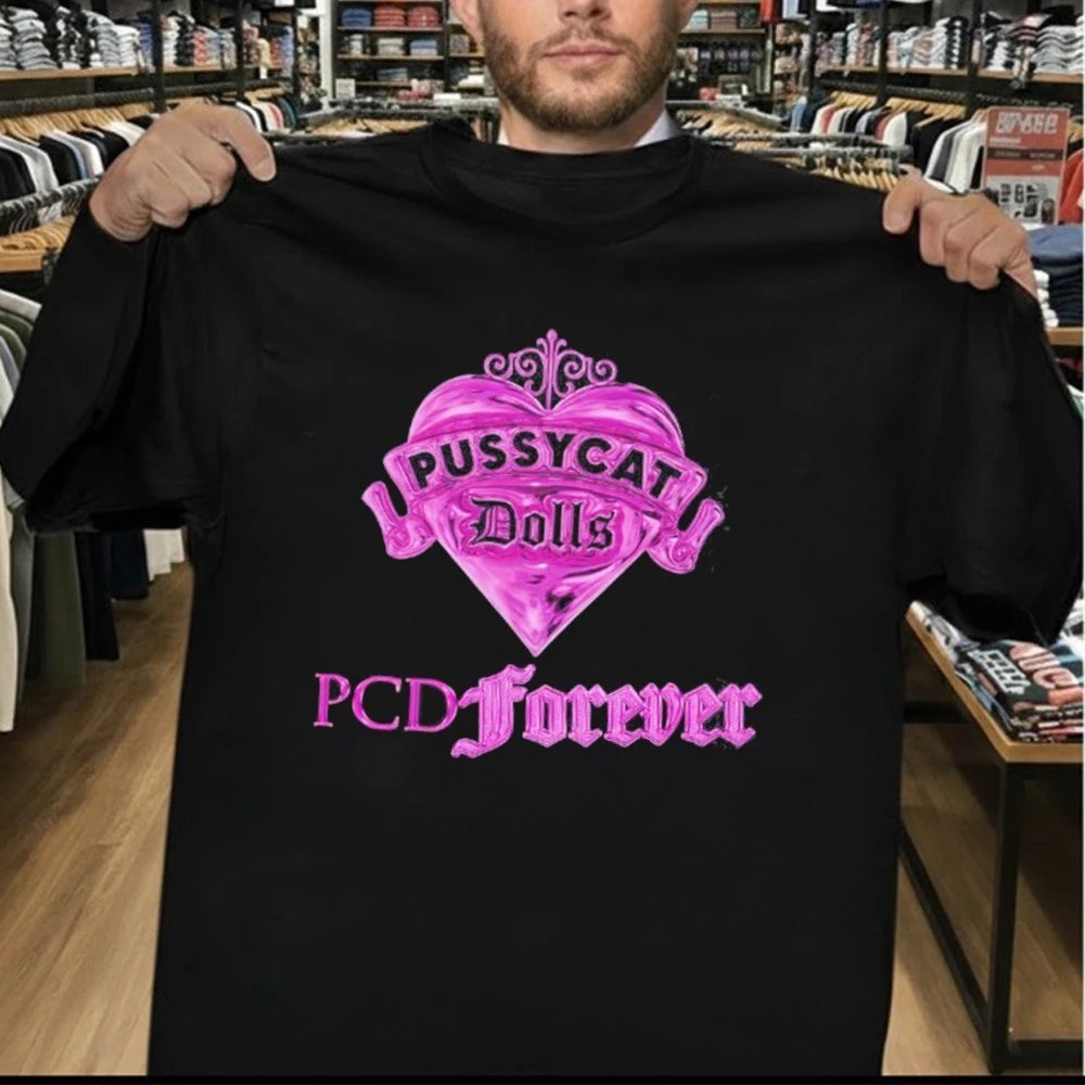 Official The Pussycat Dolls PCD Forever Logo T-Shirt