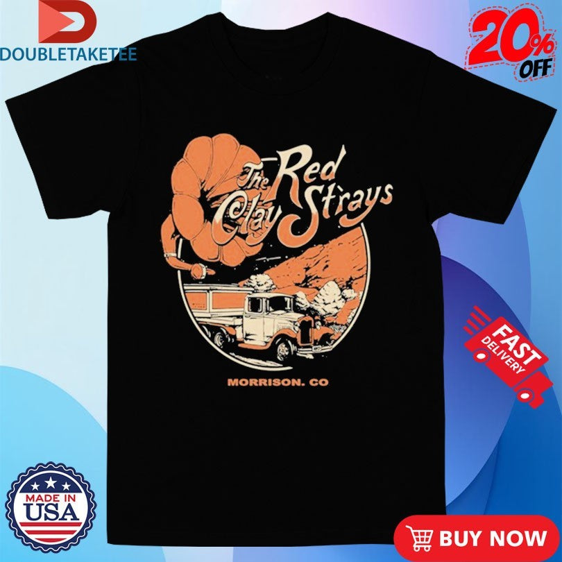 Official The Red Clay Strays Red Rocks Morrison, CO Sep 14 2025 Shirts