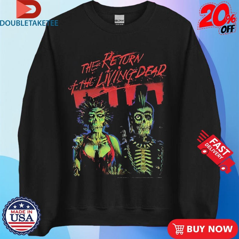 Official The Return Of The Living Dead 1985 Zombies Shirts