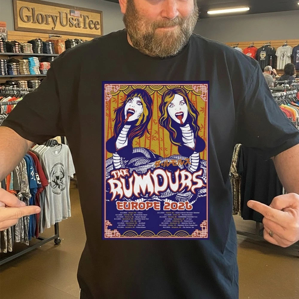 Official The Rumours Tour 2026 Europe Poster Shirt
