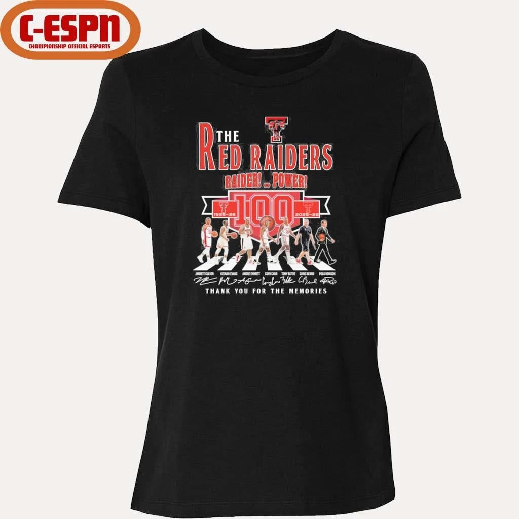 Official The Texas Tech Basketball Abbey Road 100th Anniversary 1926-2026 Shirt